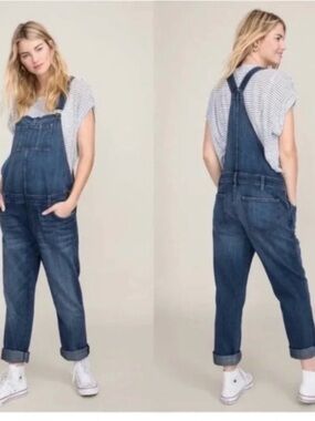 Current Elliott Denim Maternity Overalls
